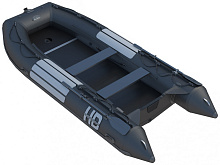 Надувная лодка Баджер Heavy Duty 370 AL, черный