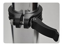 Стойка столешницы регулируемая 3 ступени 335-714 мм., анодир. алюминий