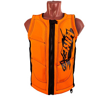 Страховочный жилет hikeXp Неопреновый (оранжево-черный)