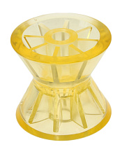 Ролик носовой L-95 мм., D-92 мм., d-14 мм. желтый.