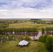 Тент ЗВЕЗДА (площадь 75 м²)