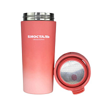 Термокружка Biostal-Crosstown NMT-400Z-O (коралловый рассвет, 0,4 л.)
