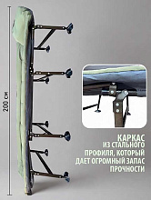 Раскладушка кровать карповая Coolwalk 1968, 200х77 см.