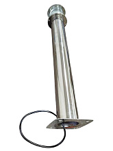 Осветительная причальная колонка LED, 220В, высота 80 см, нержавеющая сталь