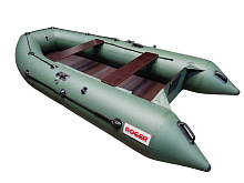 Надувная лодка ПВХ Роджер Хантер 3200 эконом, слань-книжка, балон 43 см