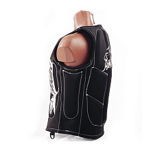 Страховочный жилет hikeXp Неопреновый (черный-белый)