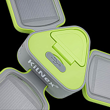 Складной фонарь для кемпинга на солнечных батареях Kilnex + POWERBANK 2600 mАh