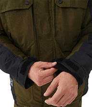 Костюм зимний Хантсмен Канада -35°С, хаки/черный (ткань Оксланд)