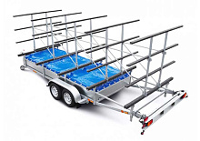 Прицеп для академических судов МЗСА V 8223-2.20 исполнение 102 (судно до 8 м)