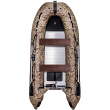 Надувная лодка ПВХ СМарин SDP Max 420, коричневый пиксель