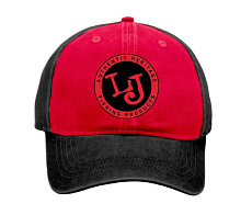Бейсболка Lucky John Red-Black (АМ-6013)