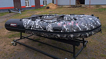 Надувная лодка ПВХ Хантер 350 ПРО (камуфляж), Б/У 2023