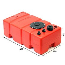 Бак топливный стационарный Elfo, 42 л, 65х35х27 см.