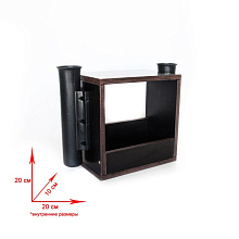 Универсальный крепежный блок УКБ БУ (2 стакана), ликпаз (РБ).