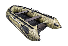 Надувная лодка ПВХ Апачи 3500 НДНД "Камуфляж" камыш