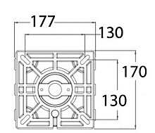 Стойка под сиденье Waverider амортизирующая регулируемая 580-710 мм