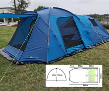 Палатка 6-ти местная MirCamping, арт. 1600W-6