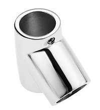 Тройник 60° леера под трубу 22.2 мм