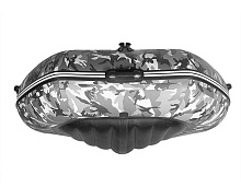 Надувная лодка ПВХ Ковчег 320 НДНД, серый камуфляж комплектация МАКС