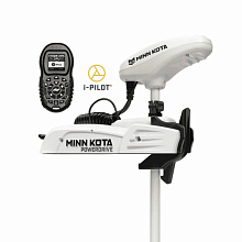 Лодочный электромотор Minn Kota POWERDRIVE 55 i-Pilot/BT/137см/12V (без педали, белый)