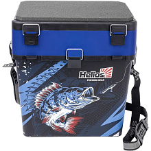 Ящик рыболовный зимний Helios ICE FISHING (HS-IB-19-IFB)