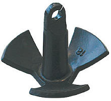 Якорь речной от 3.6 до 13.6 кг. с покрытием ПВХ