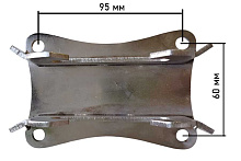 Усиленный кронштейн для быстросъемных транцевых колес 311, 321 (1 шт.)