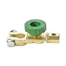 Клемма аккумулятора с винтовым зажимом, SBT010 (с выключателем массы).