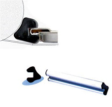 Замок для пола "стрингер" 60 см. (треугольный профиль)