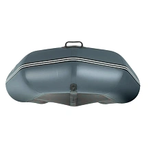 Надувная лодка ПВХ Румб 300 ЖС (жесткая слань), серый