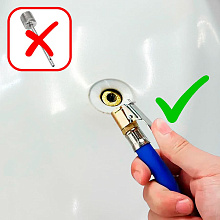 Буй пластиковый «Solid head», 620х450 мм, белый