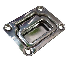 Ручка 76х57 мм., утапливаемая, нерж.