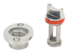 Шпигат с резиновым уплотнением, нержавеющая сталь