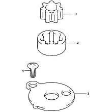 Масляный насос Suzuki