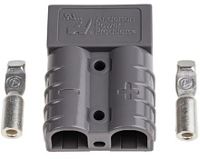 Разъем для АКБ Anderson Power Products SB50 с монтажным креплением, серый, 36V (шт.)