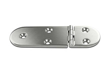 Петля литая АРТ 8930, 126х40х3.5 мм, нержавеющая сталь