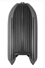 Надувная лодка ПВХ Пилот 320 НДНД, серый/темно-серый