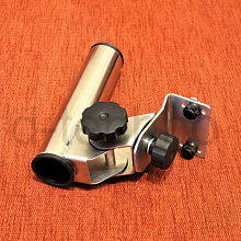 Держатель удилища с креплением в Т-паз поворотный (нерж.), арт. RR0900