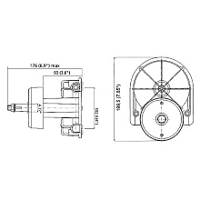 Рулевой редуктор T 85 (М66, Ultraflex)
