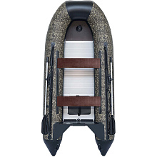 Надувная лодка ПВХ СМарин SDP Standard 420, камыш/черный