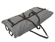 Надувная лодка ПВХ Пилот 340 ЖС (жесткая слань, киль), серый/синий