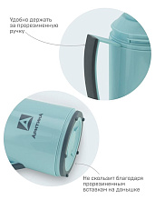 Термос Арктика  с узким горлом, 1.7 л, стеклянная колба