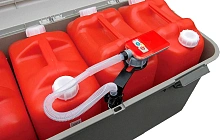 Насос для перекачки топлива на канистру (на батарейках)