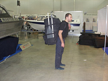 Надувная лодка ПВХ Мурена 270 (слань)