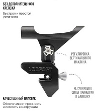 Держатель удочки LODFORT Comfort регулируемый с креплением на ликтрос