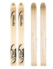 Лыжи охотничьи Охотник деревянные 165х15 см (Маяк)