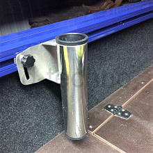 Держатель спиннинга с креплением в Т-паз (нерж.), арт. RR0800