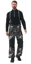 Костюм зимний Хантсмен Канада V2 -35°С, камуфляж/черный (ткань Исландия)
