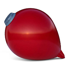 Буй пластиковый маркерный BUOY Ø450х630 мм с подсветкой и солнечной батареей, красный