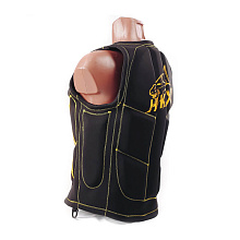 Страховочный жилет hikeXp Неопреновый (черный-желтый)